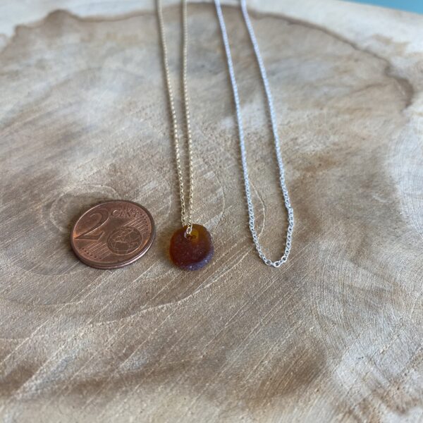 Donkerbruin seaglass